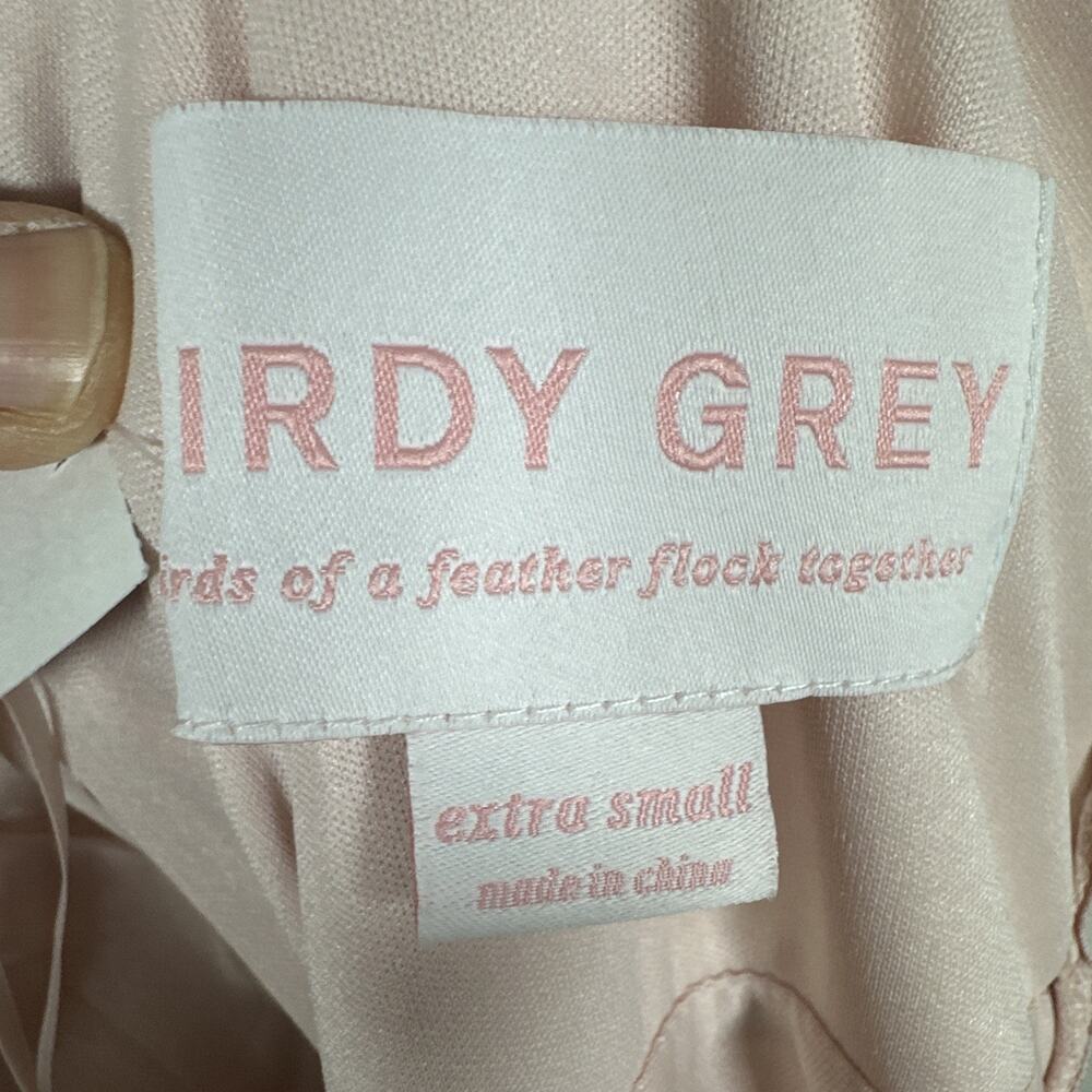 Birdy Grey Dress XS Pale Blush Kiko Halter Formal‎ Bridesmaid Maxi Dress NWT! - Picture 9 of 12